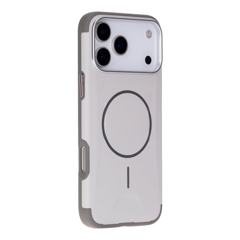 Koen iPhone 17 Pro Uyumlu MagSafe Kılıf – Kablosuz Şarj Destekli, Köşe Koruma Darbe Emici, Şeffaf Mat Premium Telefon Kılıfı, Taş Rengi
