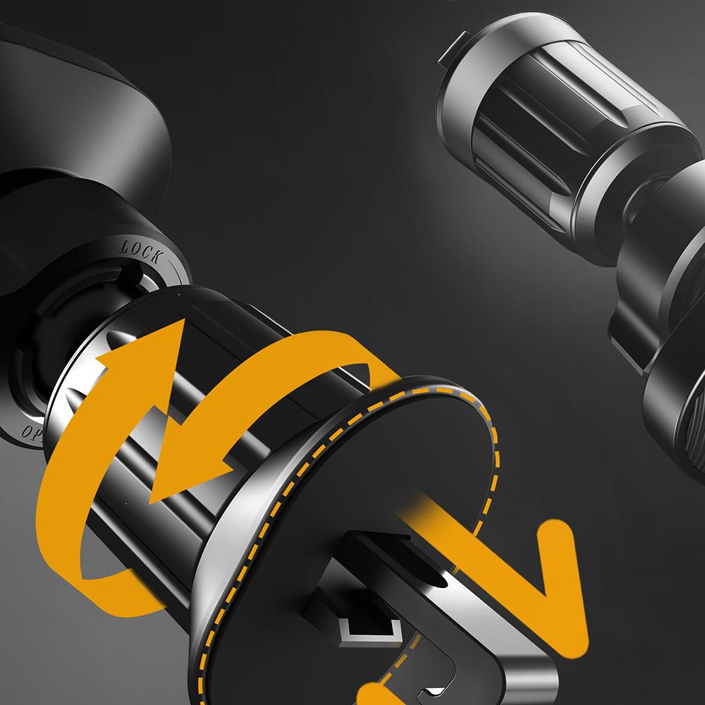 Lenyes CR193 Havalandırma Tasarım Magnetik Araç Telefon Tutucu