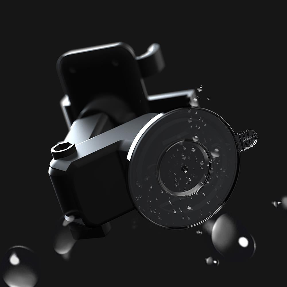 Lenyes CR195 Sarsıntı Önleyici 360° Derece Dönebilen Teleskopik Vantuzlu Tasarım Araç Telefon Tutucu