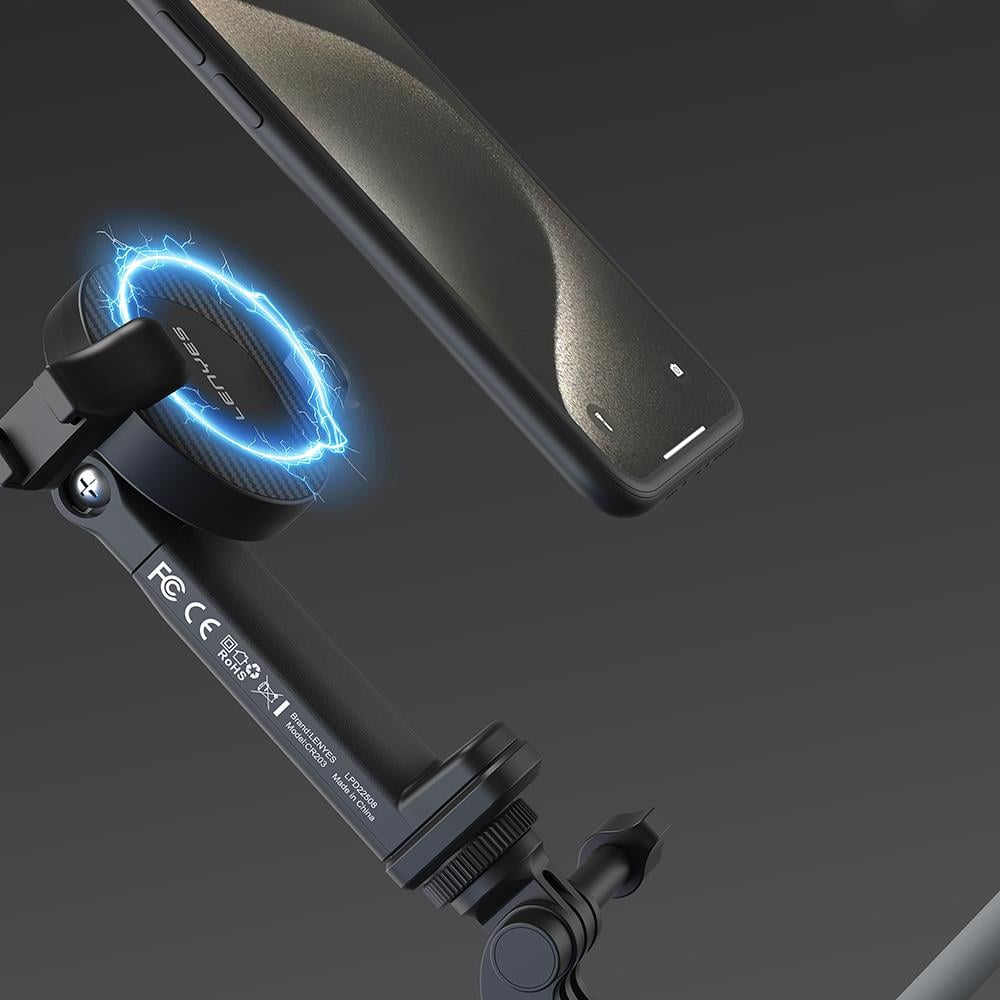 Lenyes CR203 2in1 Eller Serbest Magnetik Boyun Askılı Telefon Tutucu