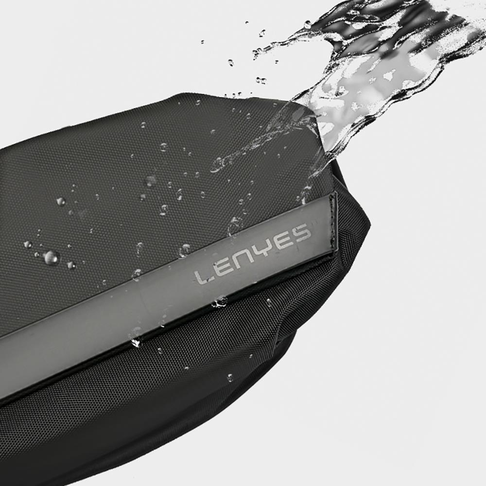 Lenyes LB573 Creator Serisi Su Geçirmez Polyester Kumaş Ayarlanabilir Askılı Bel Çantası