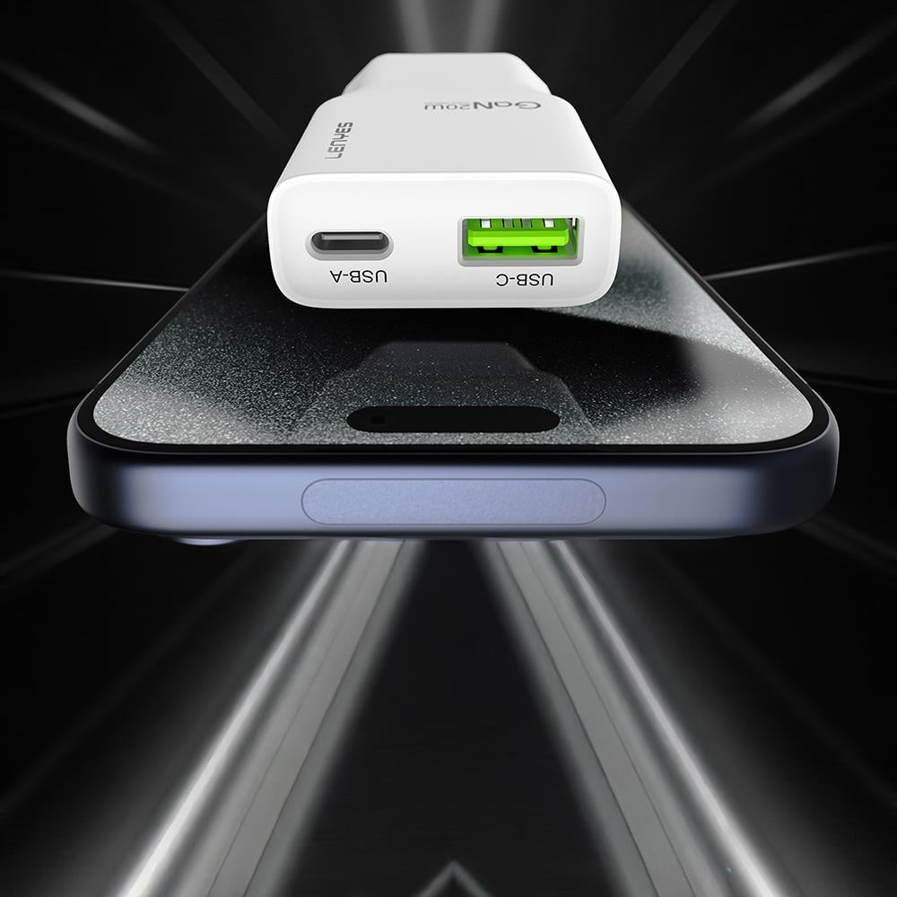 Lenyes LCH11 Serisi GaN Teknolojili PD Hızlı Şarj Özellikli Şarj Başlığı 20W