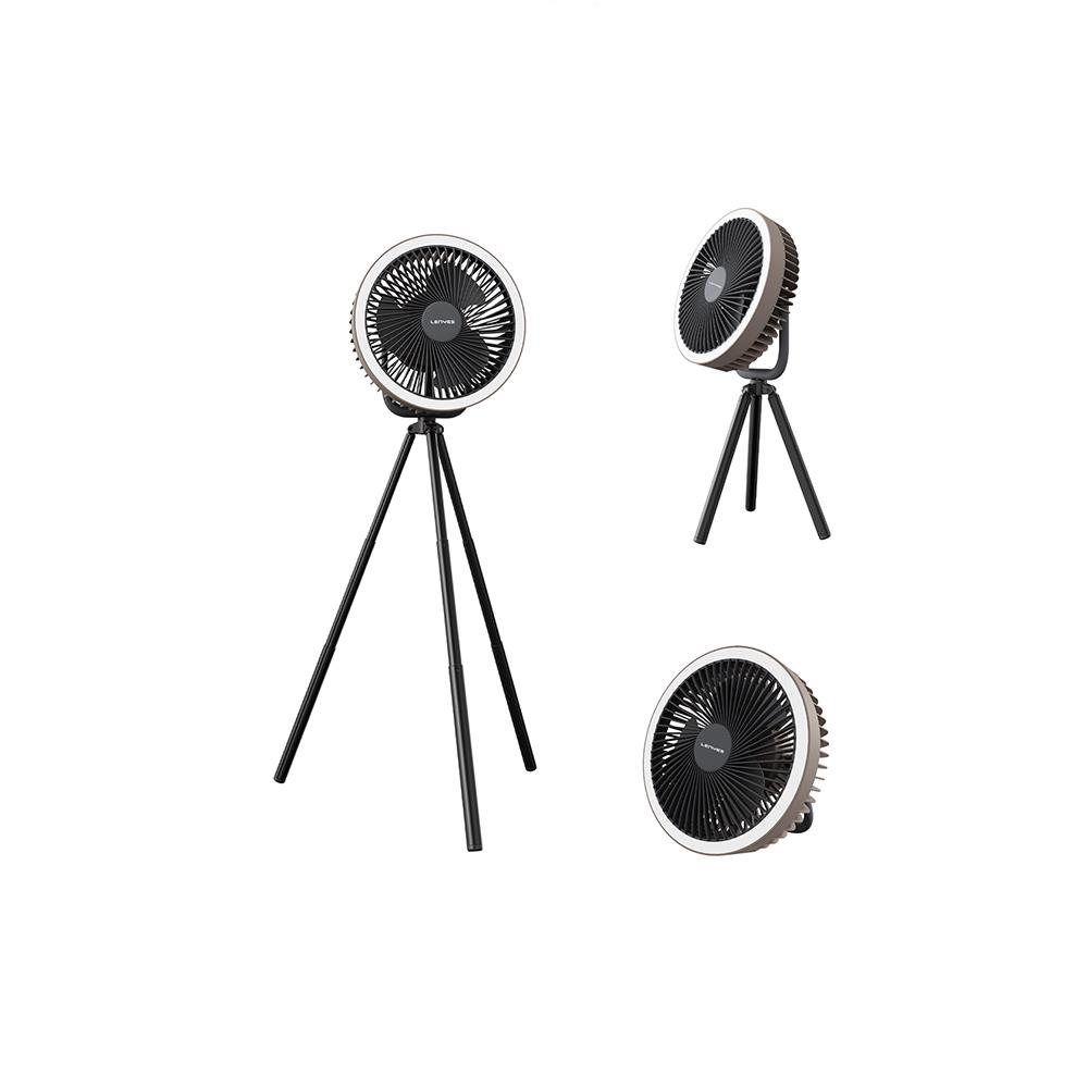 Lenyes LHF11 Led Işıklı 4 Kademeli Çok Fonksiyonlu Soğutucu Fan