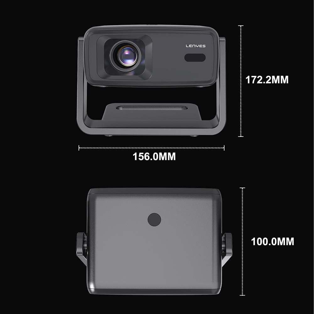 Lenyes LPR03 2.69 inç LCD 200 ANSI Lümen PTZ Projektör Yansıtma Cihazı