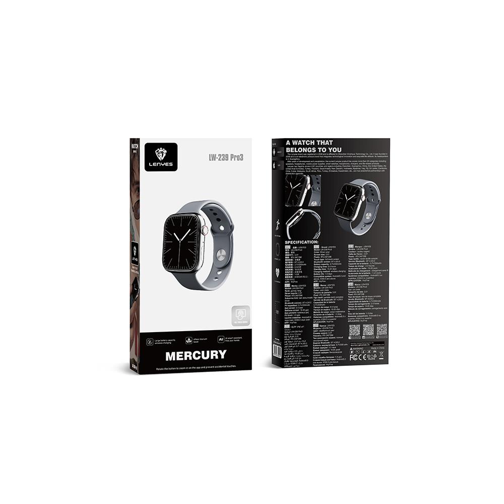 Lenyes LW-239 Pro3 iOS ve Android Uyumlu Akıllı Saat