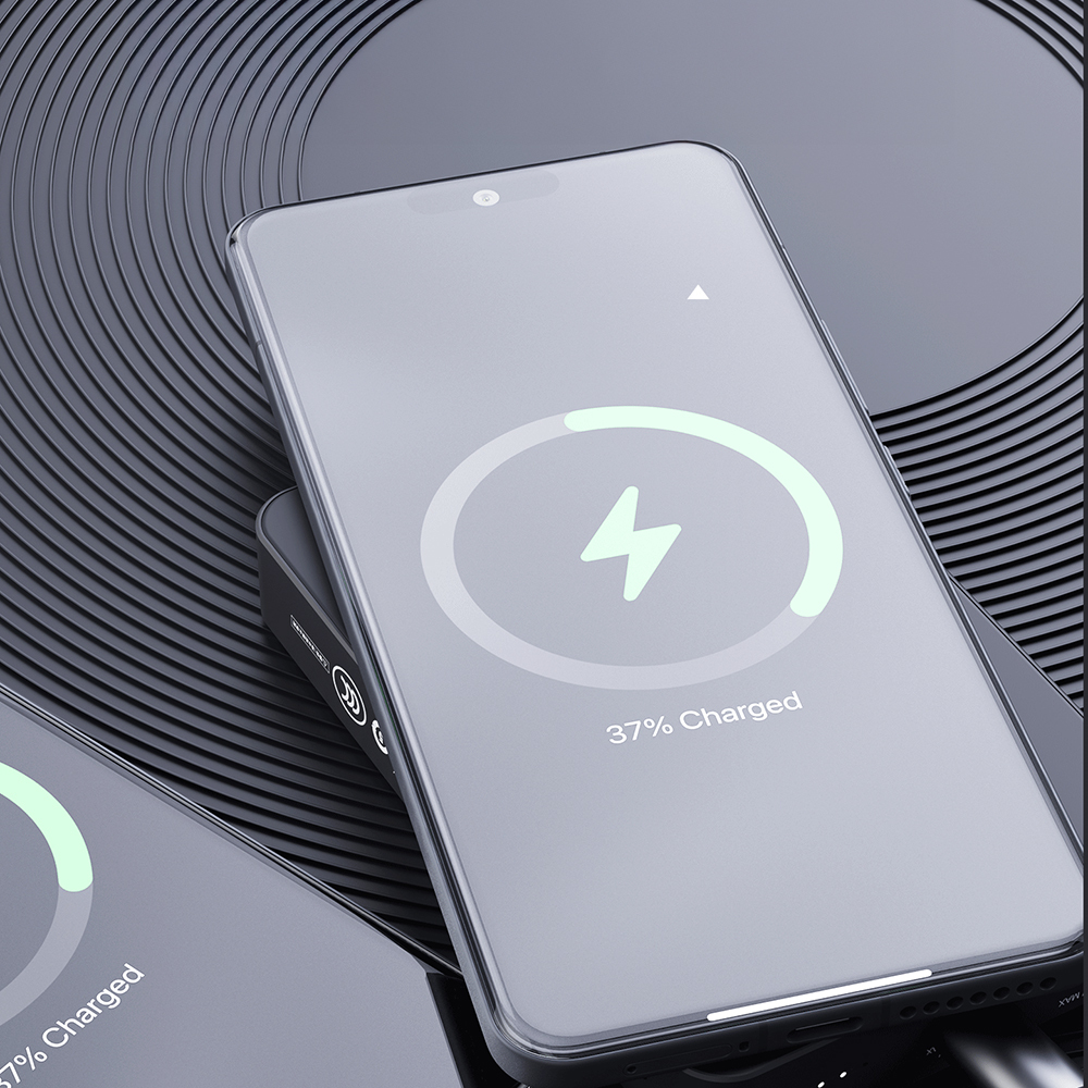 Lenyes P32-1 M-safe Şarj Özellikli Aramid Fiber Powerbank 15W 10000mAh