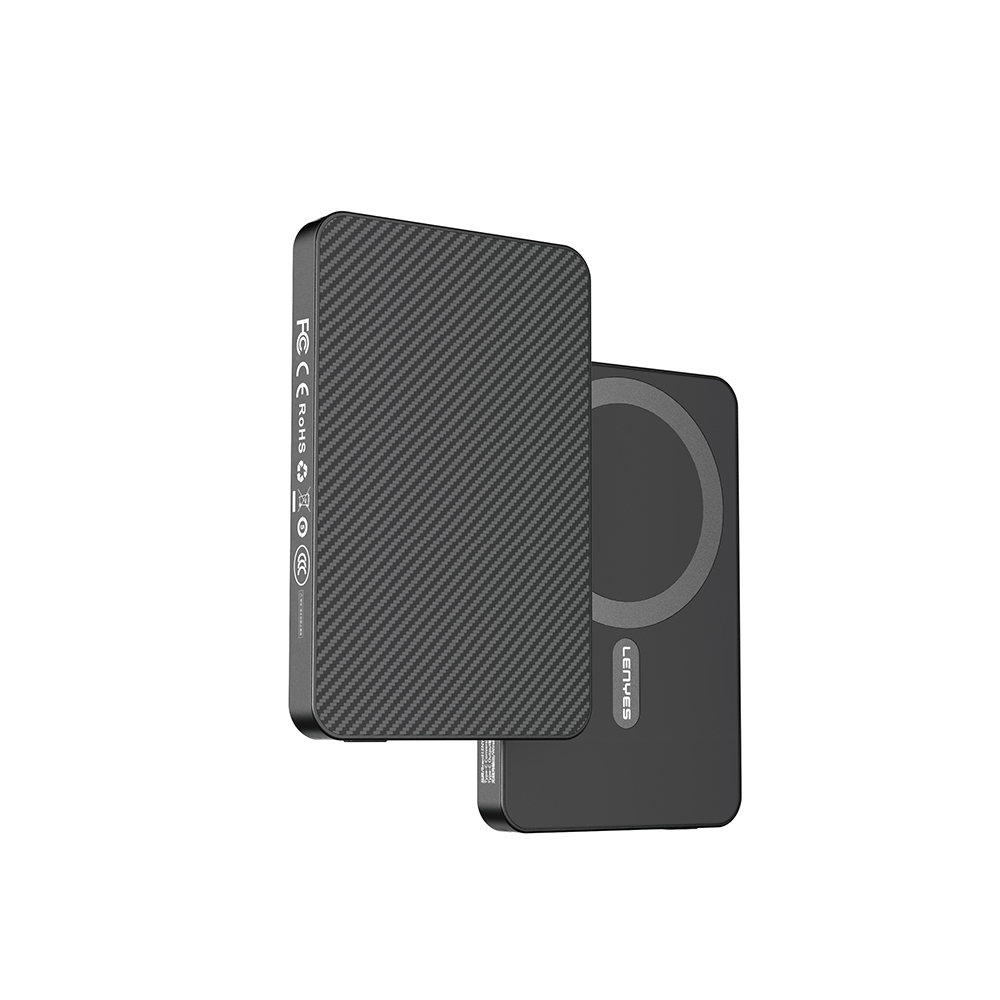 Lenyes P32 M-safe Şarj Özellikli Aramid Fiber Powerbank 15W 5000mAh