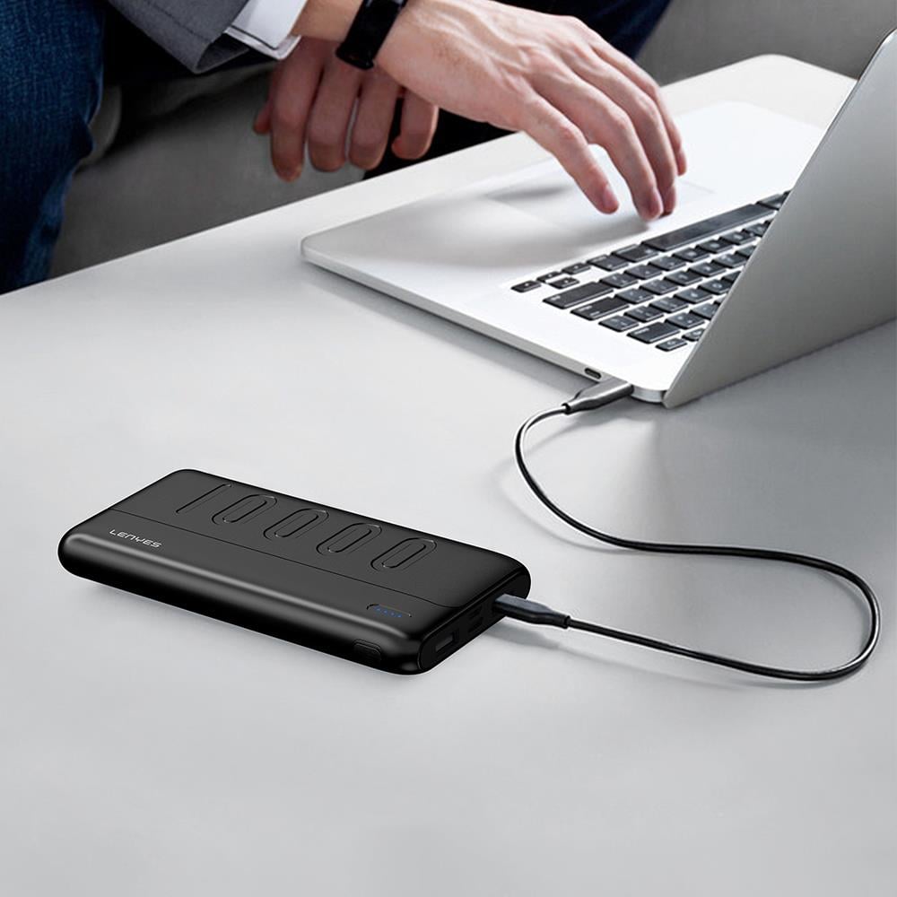 Lenyes PX135P Led Işık Göstergeli Taşınabilir Powerbank 10W 10000mAh
