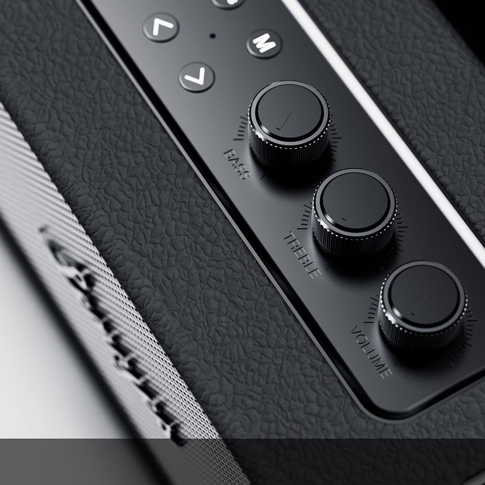 Lenyes S876 Supreme Serisi RGB Işıklı Taşınabilir Su Geçirmez TWS Bluetooth Hoparlör v5.3 45W