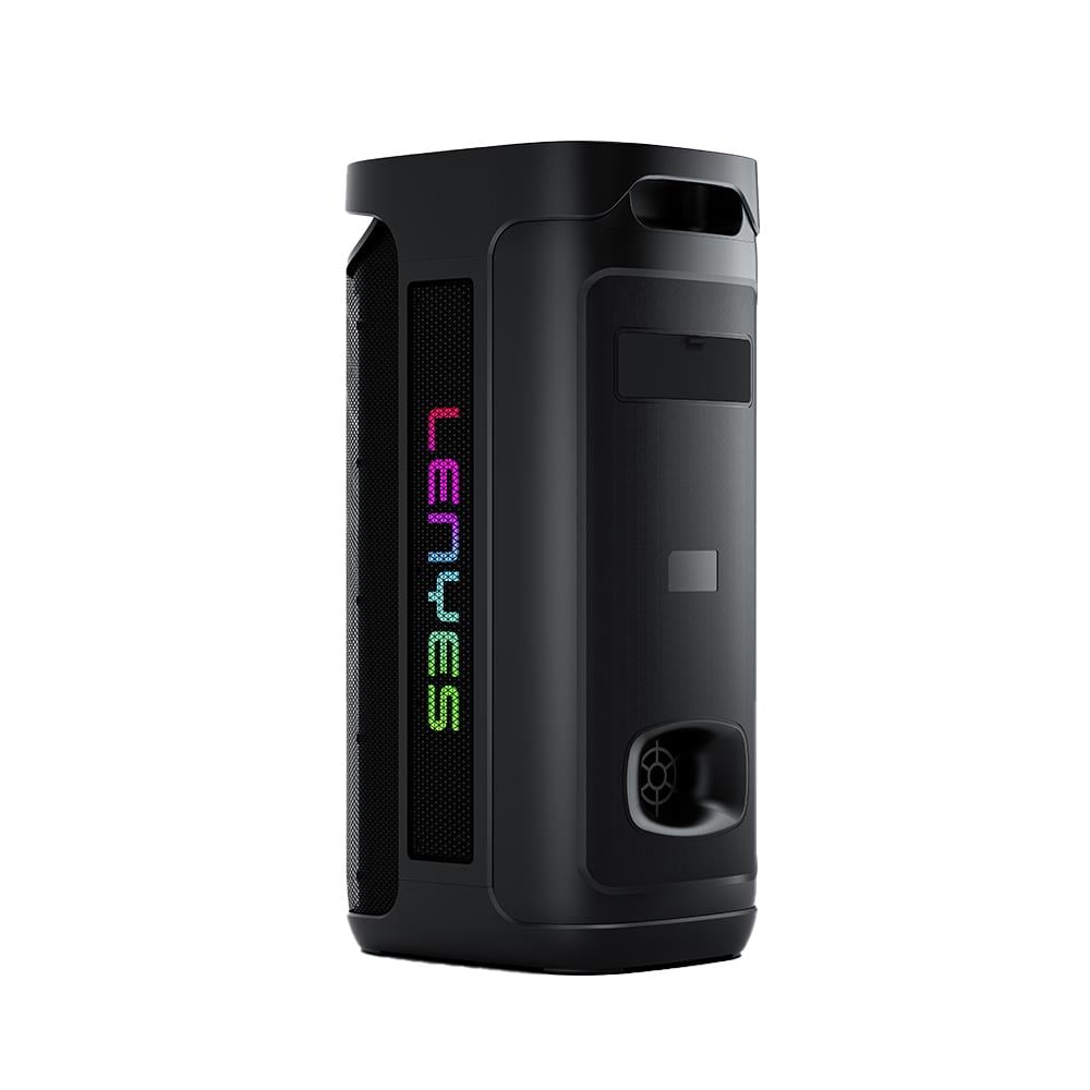 Lenyes S883 Su Geçirmez Tekerlekli Mikrofonlu Çoklu Giriş RGB Işıklı TWS Karaoke FM Bluetooth Hoparlör v5.3 360W