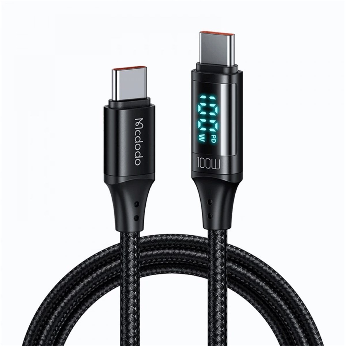 ŞARJ / DATA KABLOLARI Mcdodo CA-1100  Dijital HD 100W PD charge TYP-C Data Kablo