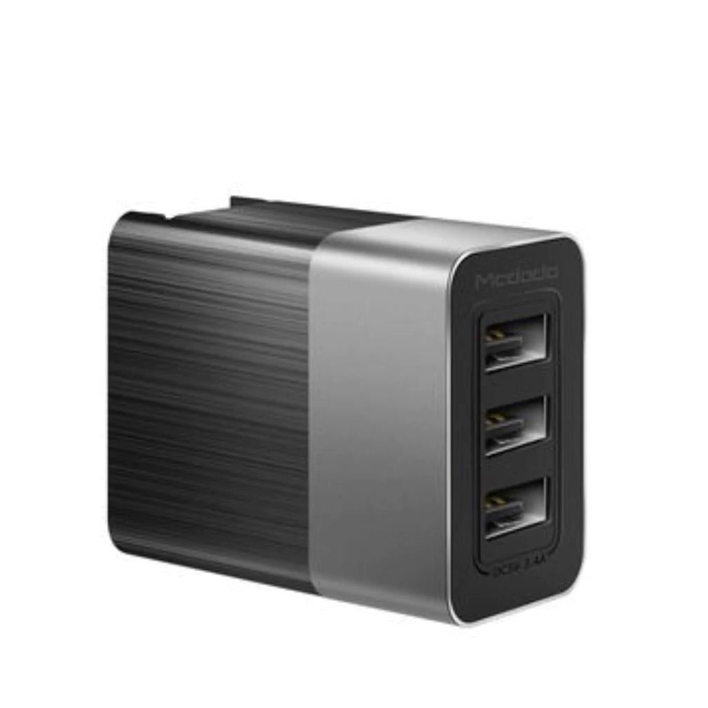 Mcdodo 3.4A 3 Usb Port Travel Charger Ch-5341