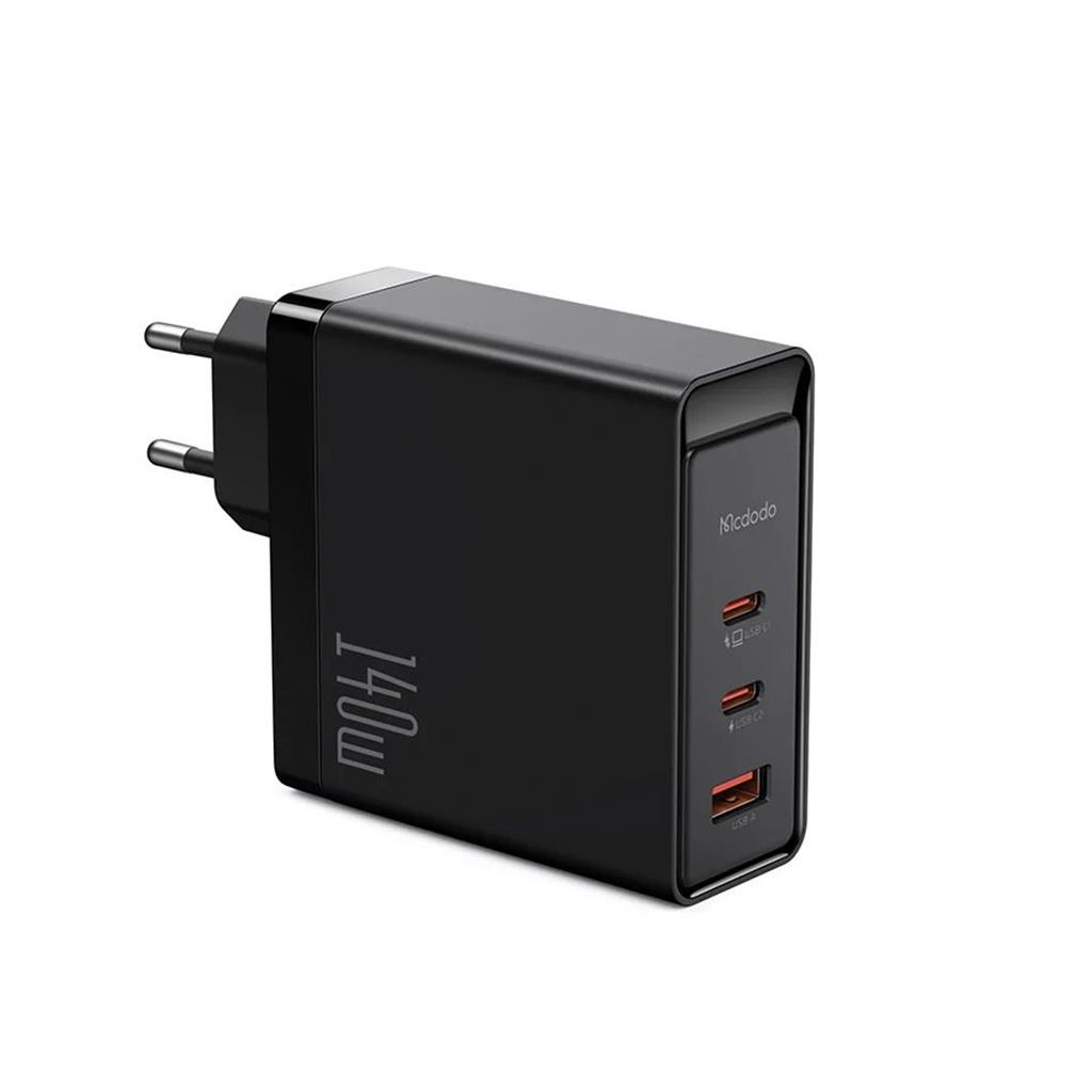 Mcdodo CH-2911 140W 1xUSB 2xType-C Girişli GaN5 Pro Hızlı Şarj Adaptörü