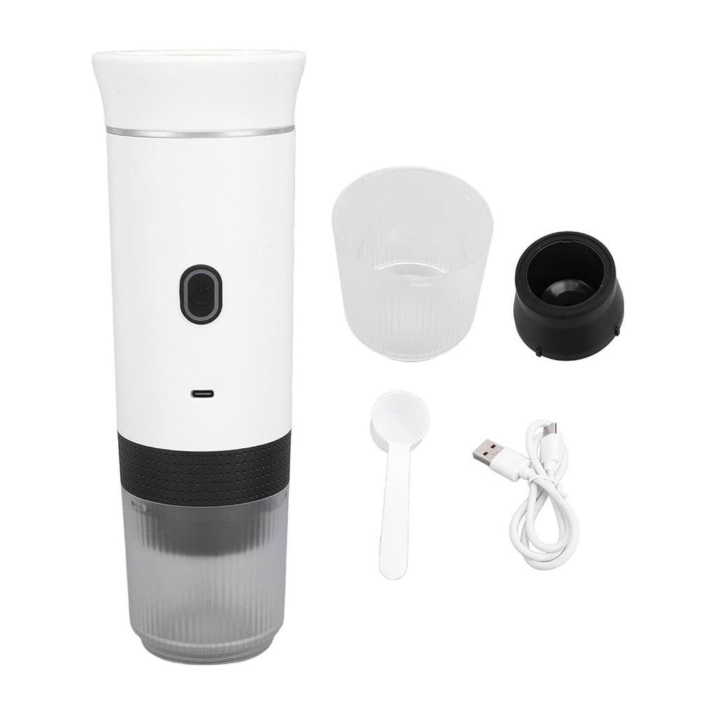 4Berry Taşınabilir Şarjlı Espresso Makinesi Kapsül ve Toz Kahve Uyumlu-CM Pro