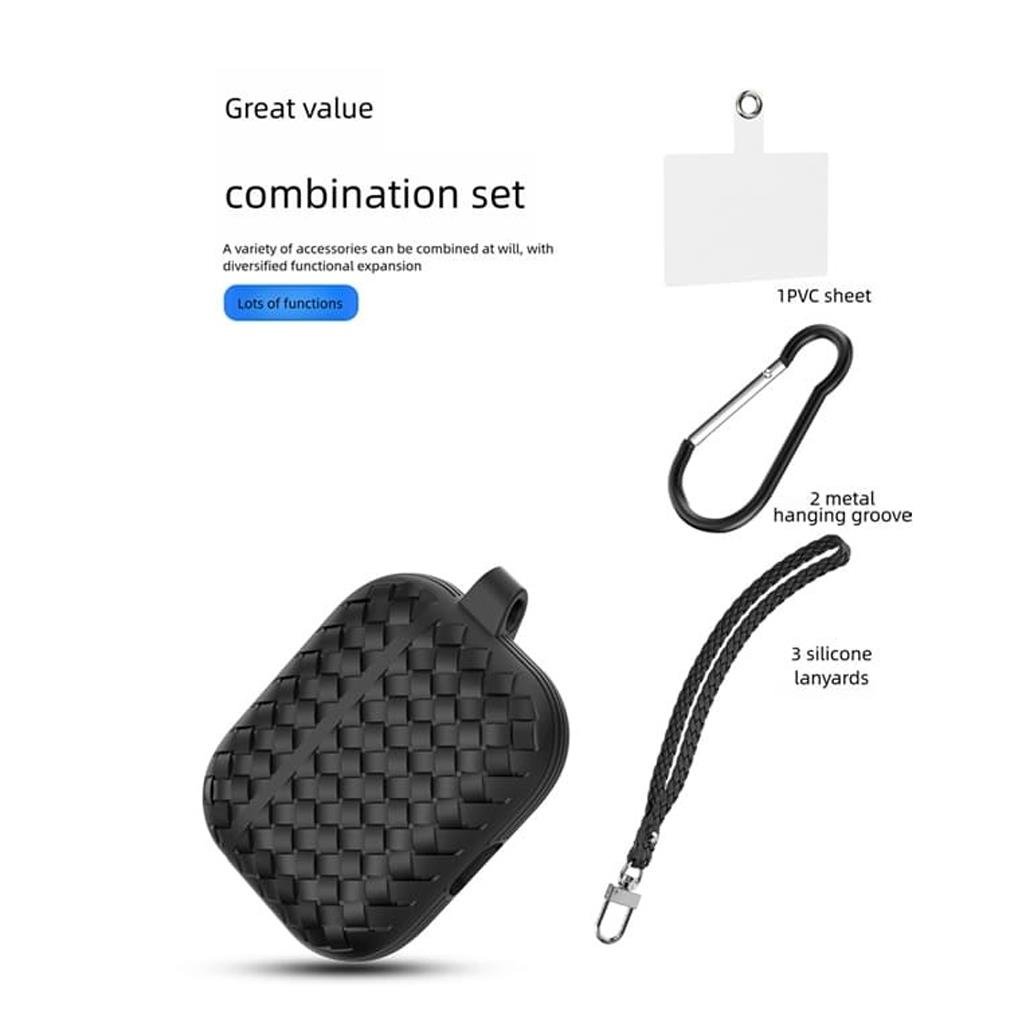 Apple Airpods Pro 2. Nesil  Mobicaps 3in1 Silikon Airpods Kılıfı