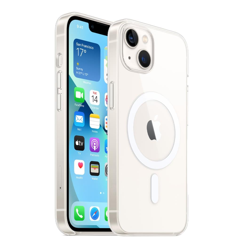 Apple iPhone 13-14 Animasyonlu Magsafe Şeffaf Kılıf