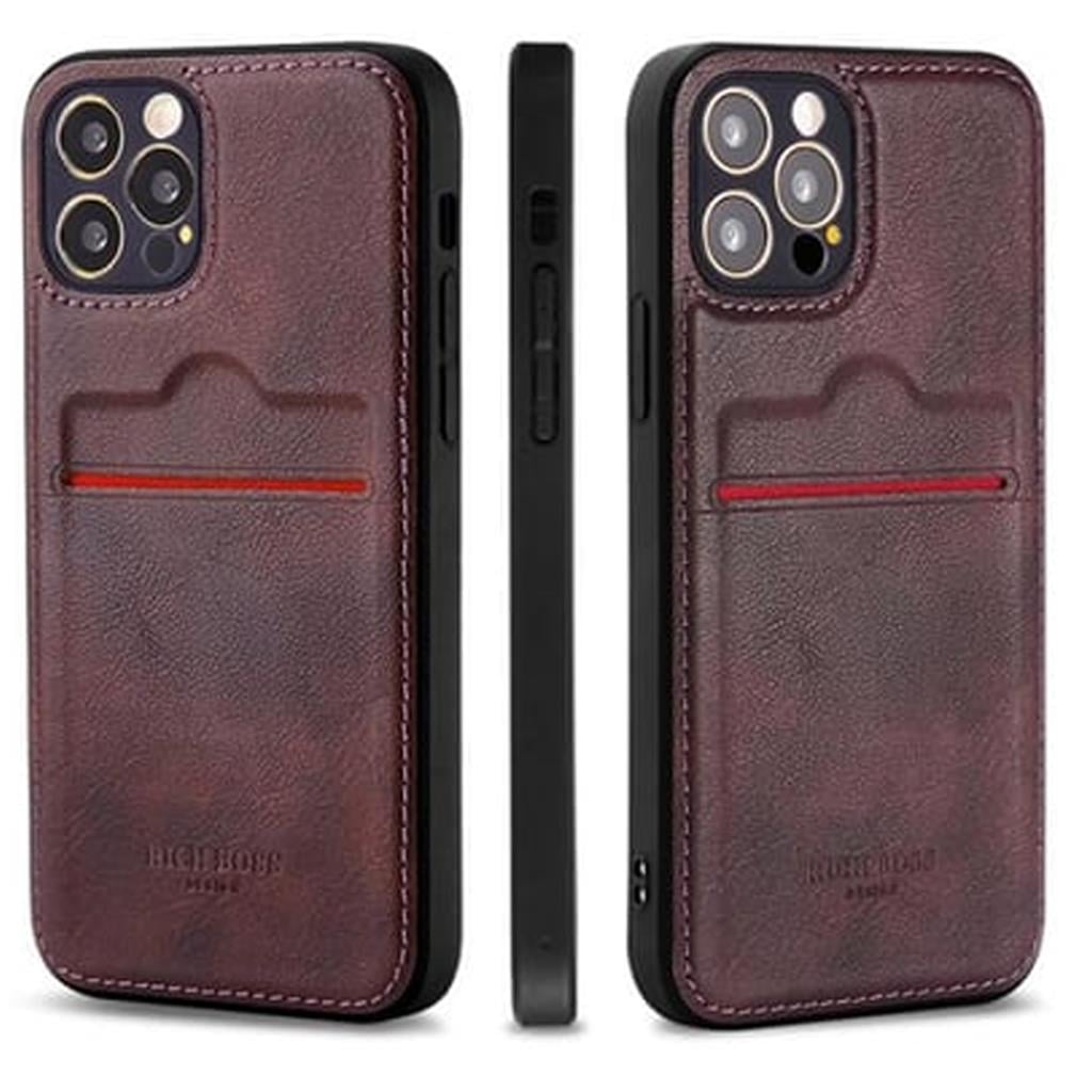 Apple iPhone 14 Pro Rich Boss Ultra Slim Kartlıklı Arka Kapak