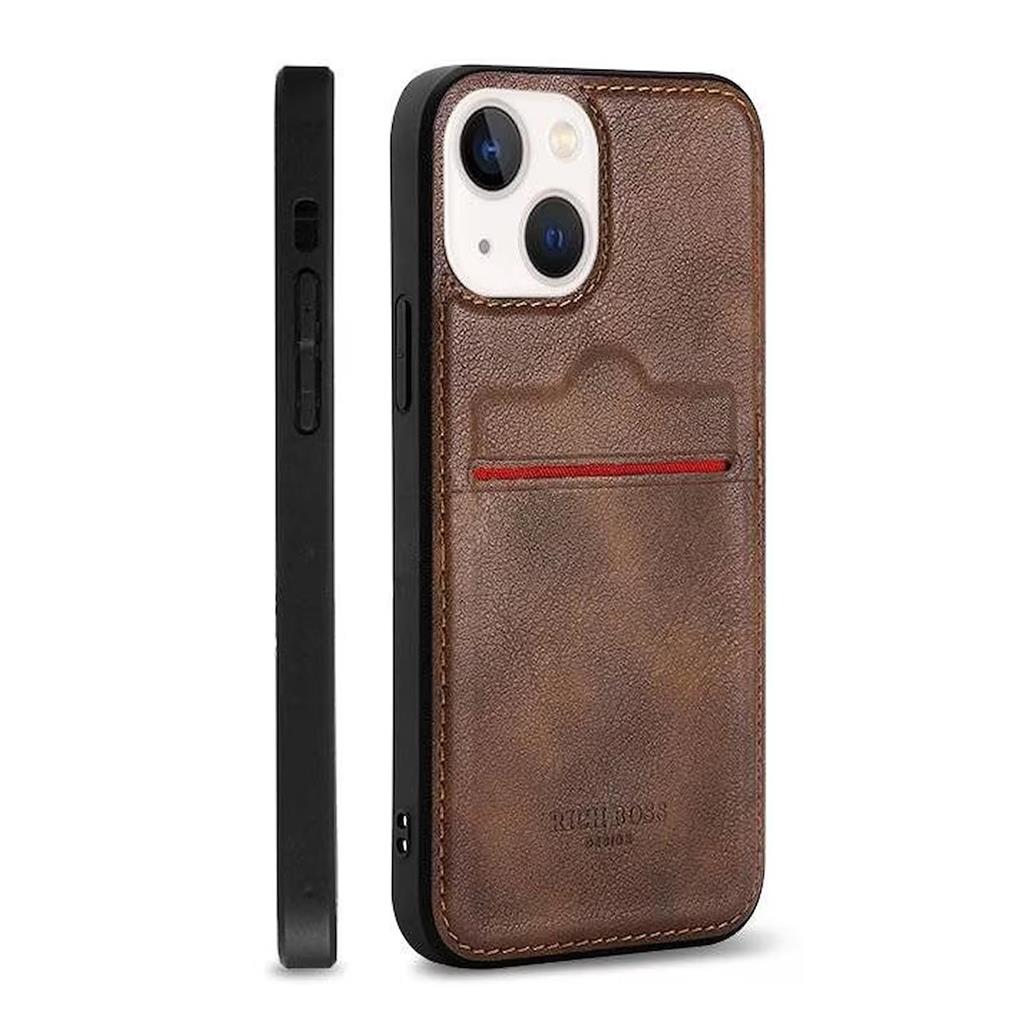 Apple iPhone 16 Pro Max Rich Boss Ultra Slim Kartlıklı Arka Kapak