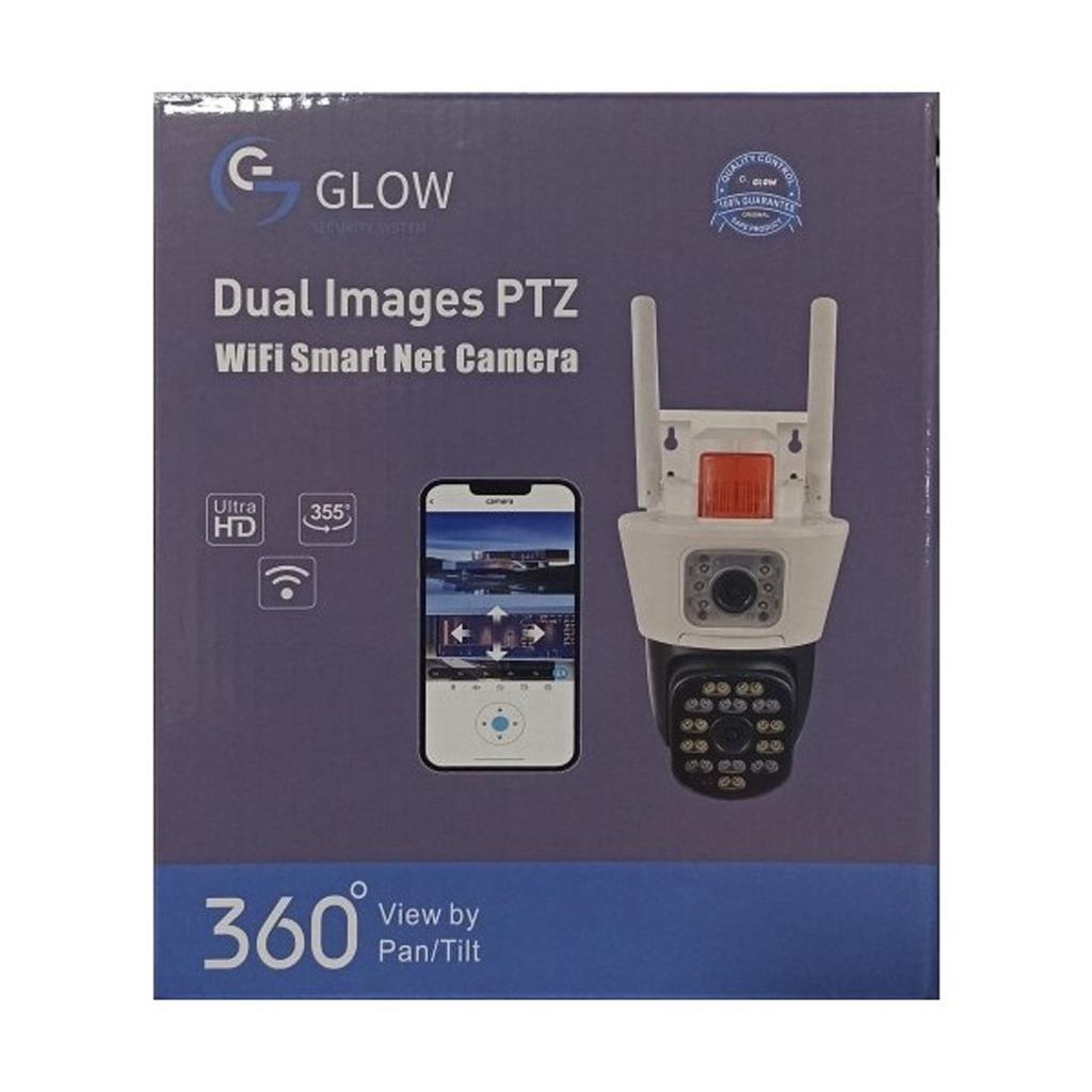 Glow Çift Görüntülü PZT Hareket Tespit Sensörlü Wifi Akıllı Ağ Kamerası