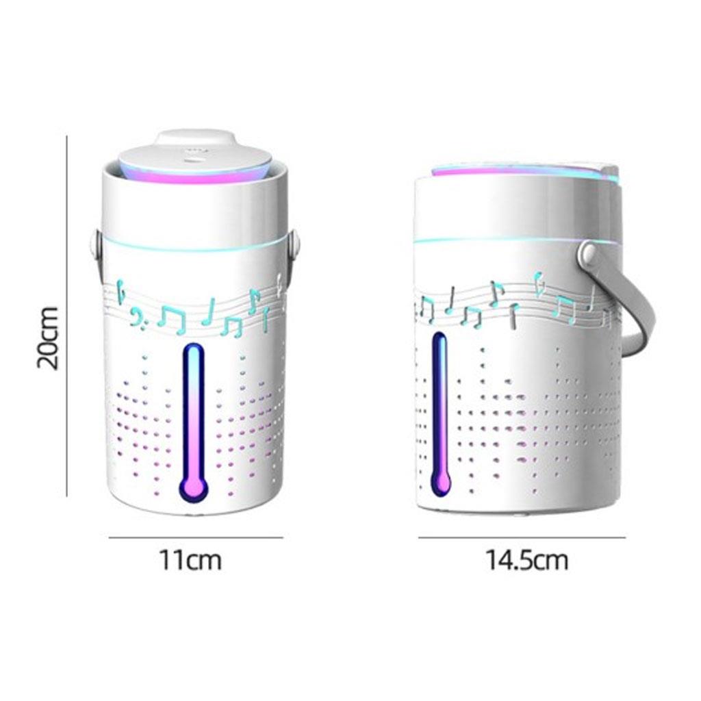 Humidifier HM33 Su Hazneli Buharlı Bluetooth Höparlörlü Hava Nemlendirici