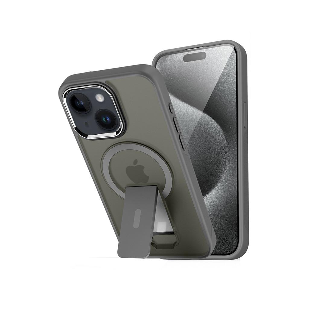 İphone 14 Tork Magsafe Standlı Sertı Kapak