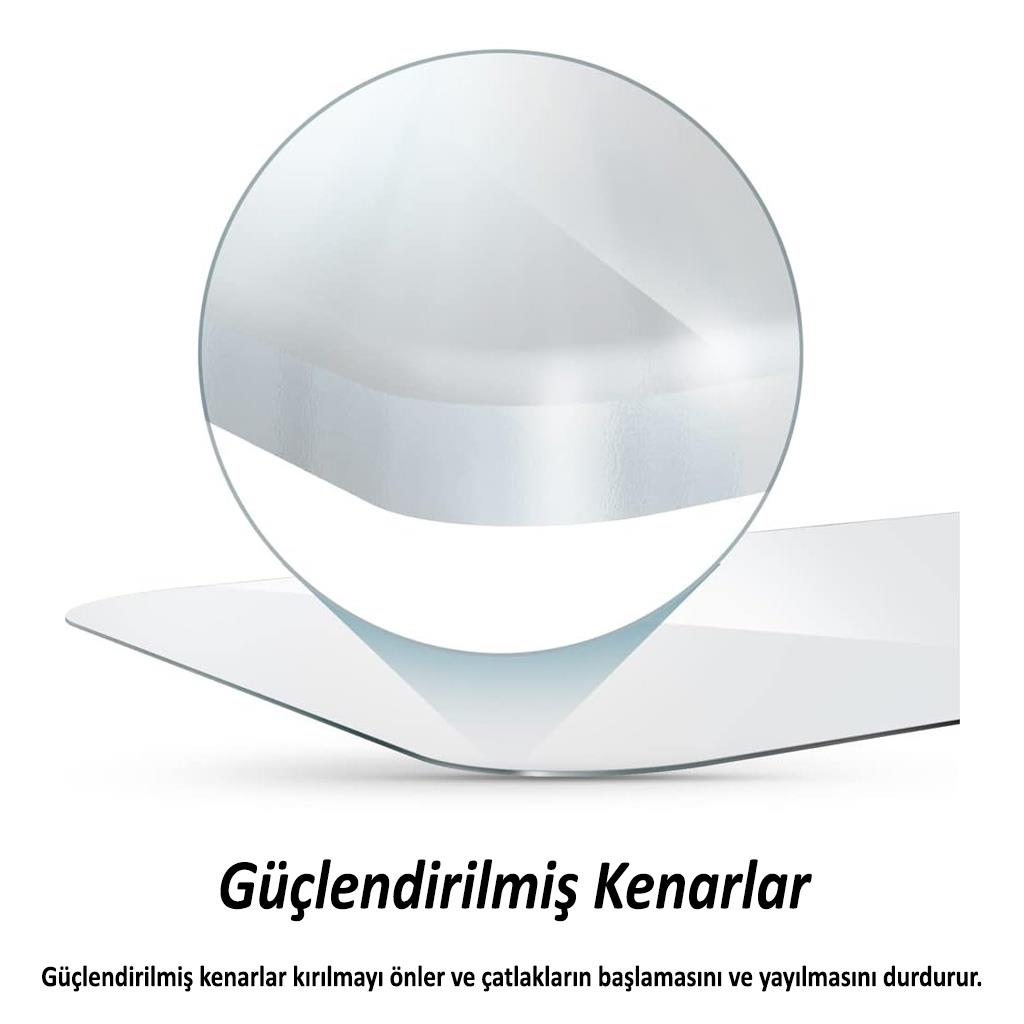 iPhone 16 Pro 5 Kat Güçlendirilmiş Çerçevesiz Zagg Glass Elite Ekran Koruyucu