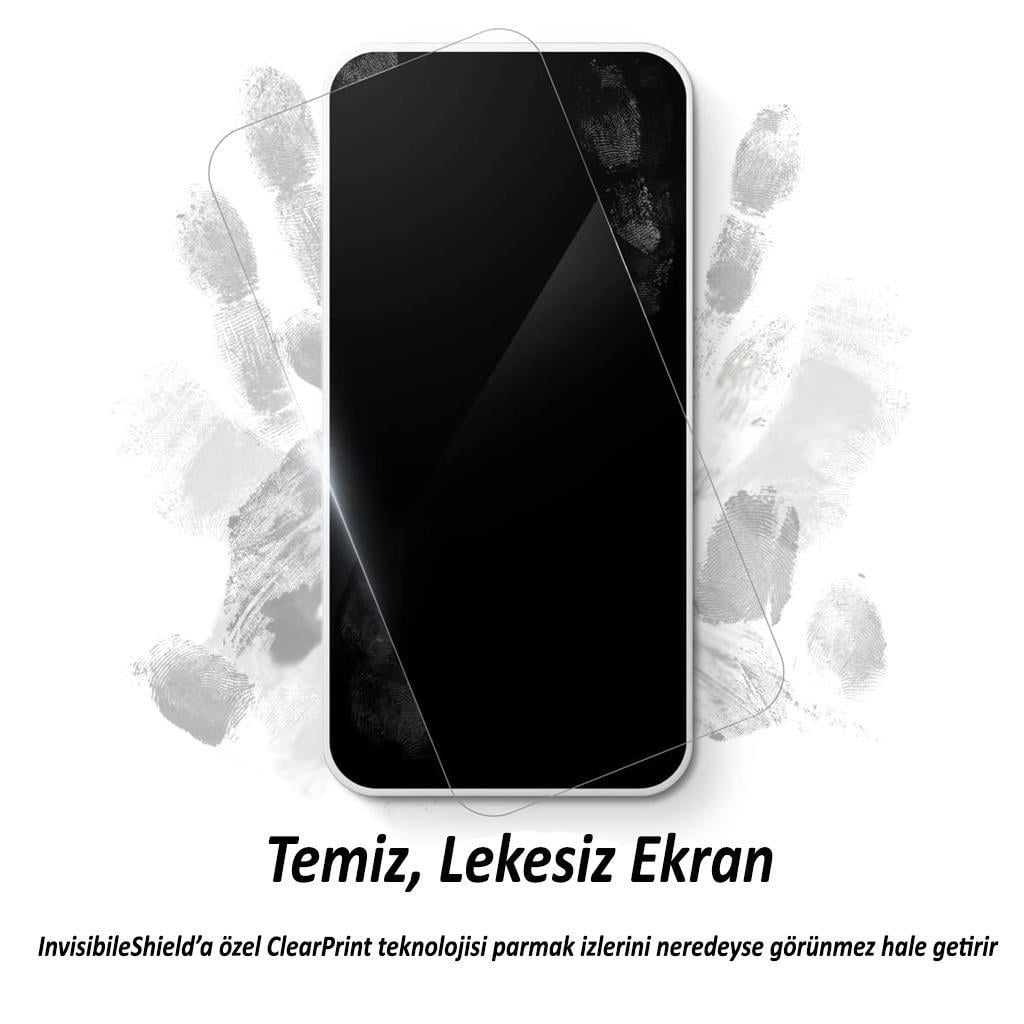 iPhone 16 Pro Max 5 Kat Güçlendirilmiş Çerçevesiz Zagg Glass Elite Ekran Koruyucu