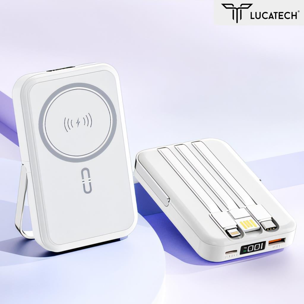 Lucatech LP-505 13.000mAh Magsafe Uyumlu Standlı Powerbank