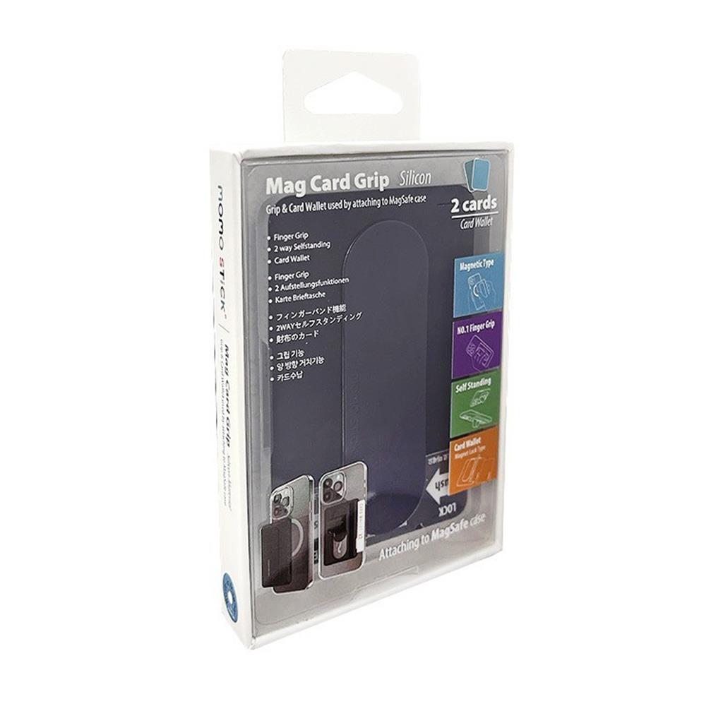 Mag Card Grip Magsafe Kartlıklı Akıllı Telefon Parmak Tutucu Momo Stick