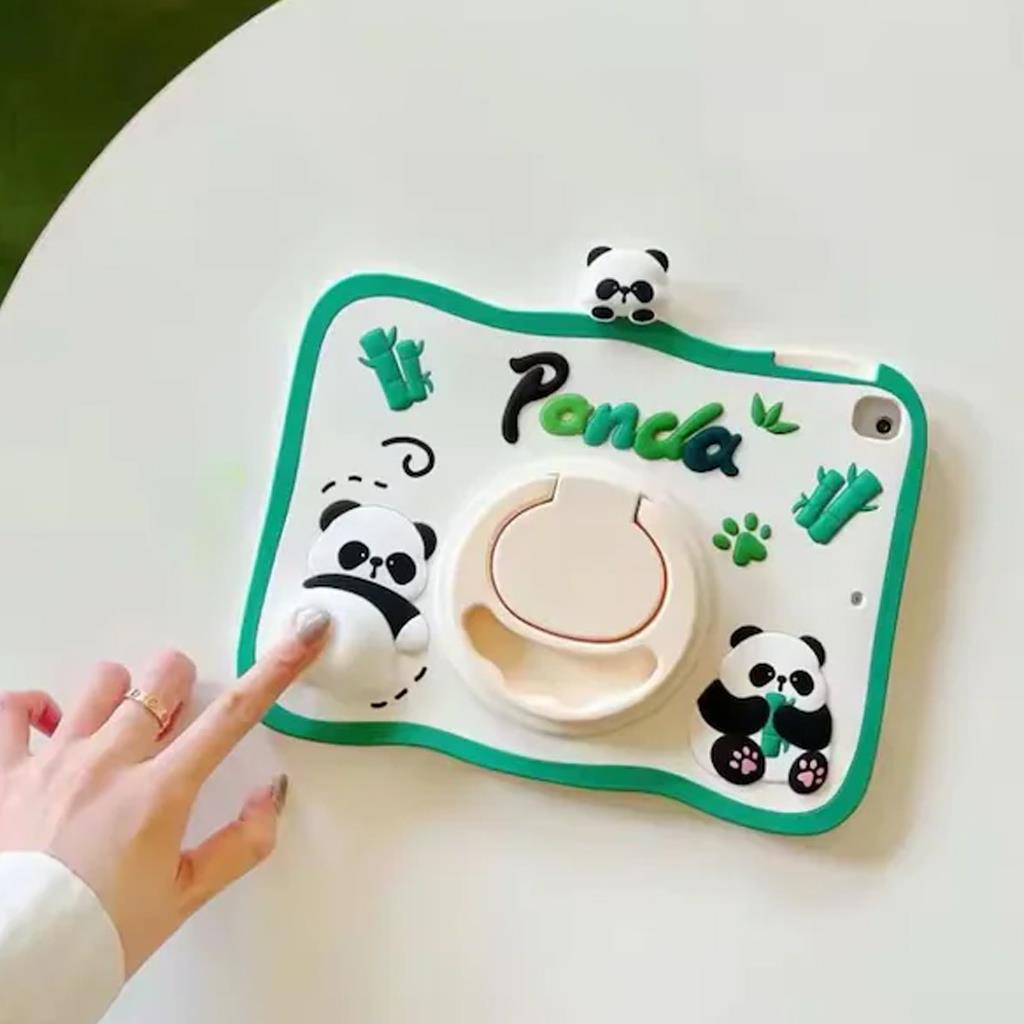 Samsung A8/X200 Panda FigürlüTablet Kılıfı