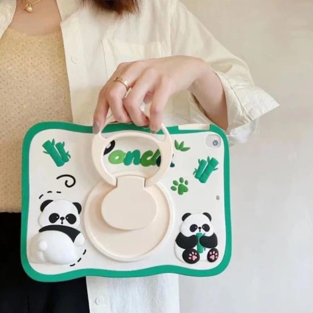 Samsung A8/X200 Panda FigürlüTablet Kılıfı