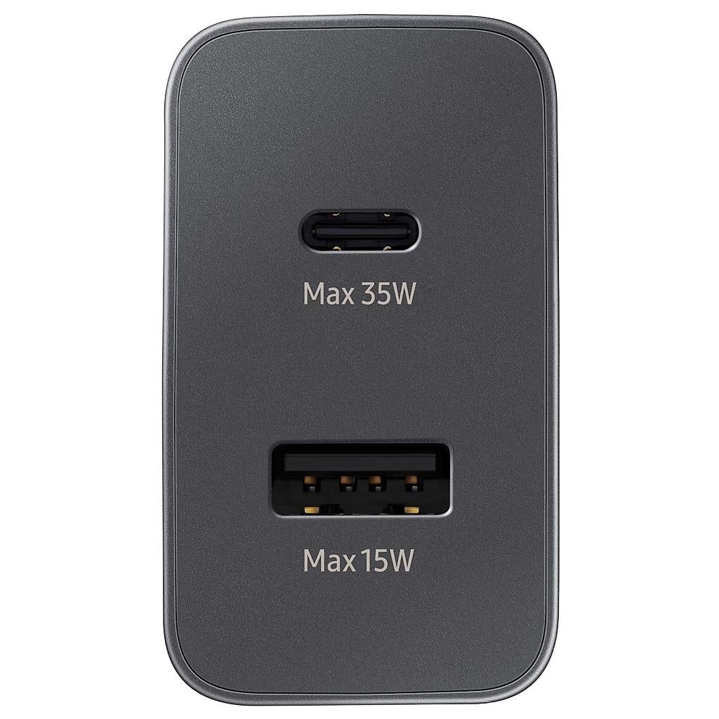 Samsung EP-TA220N Wall İkili Hızlı Şarj Adaptörü (35W-15W)