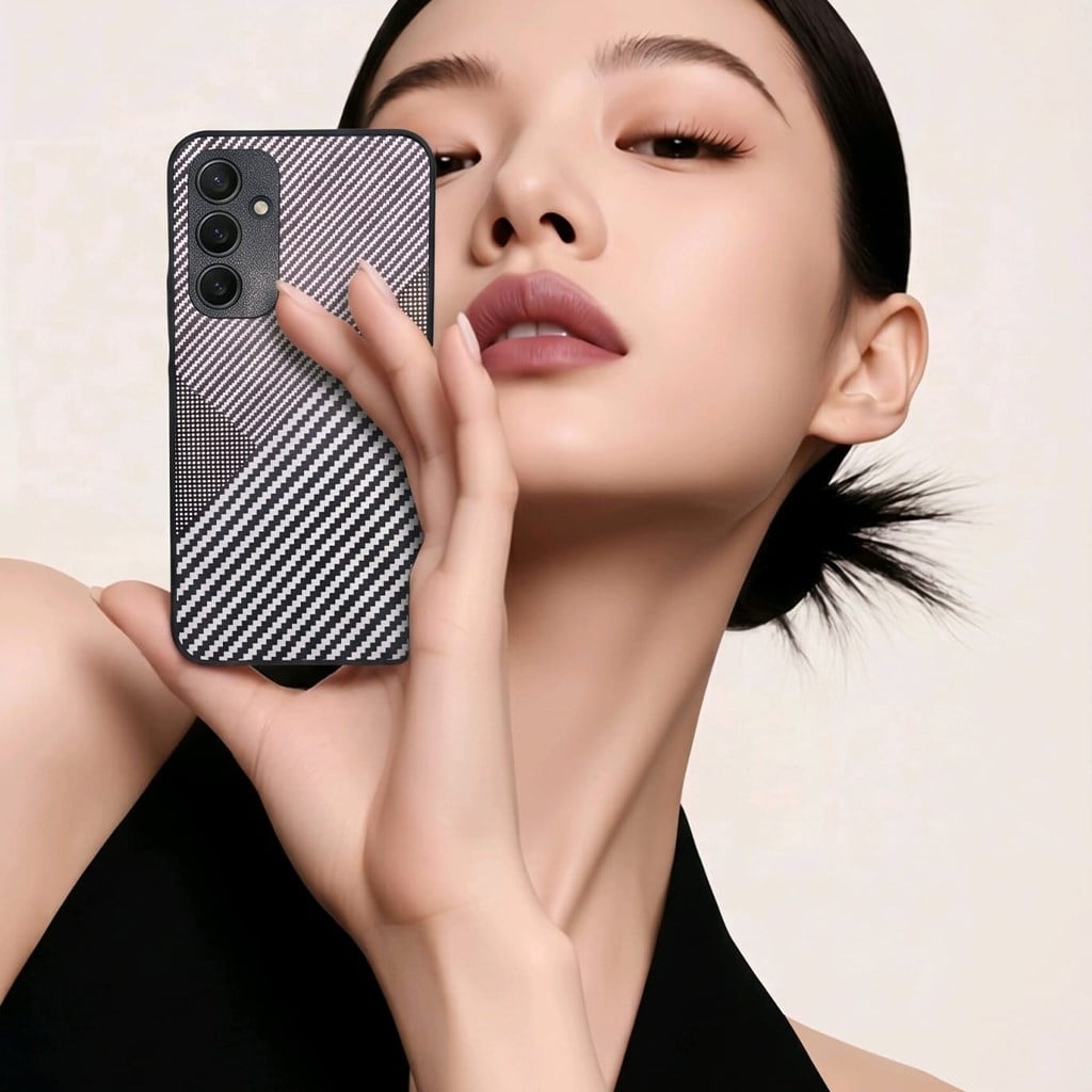 Samsung Galaxy A54 5G Slim Karbon Kapak