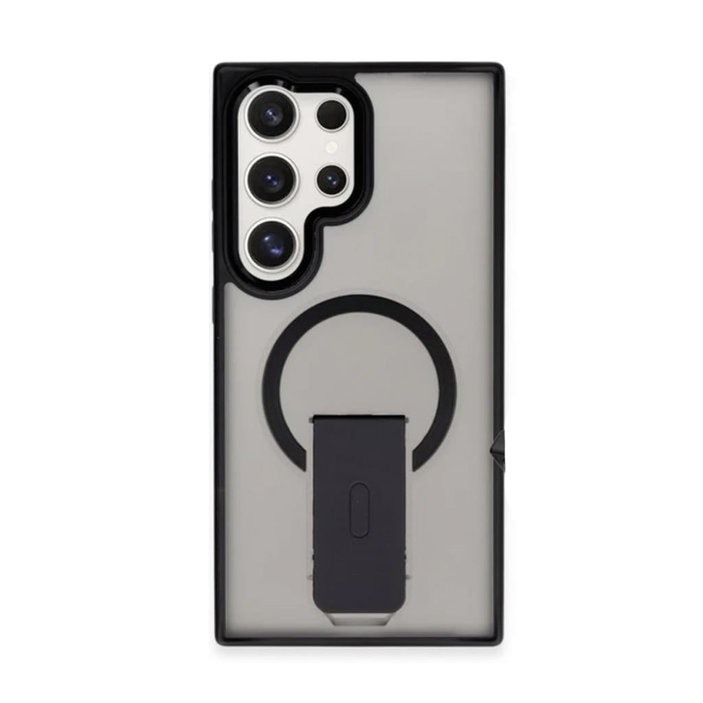 Samsung Galaxy S23 Ultra Tork Magsafe  Standlı Silikonı Kılıf