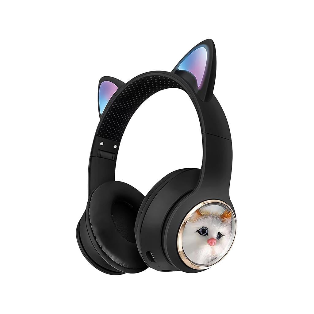 Sunix BLT-45 Kablosuz Işıklı Kedi Tasarımlı Bluetooth Kulaklık