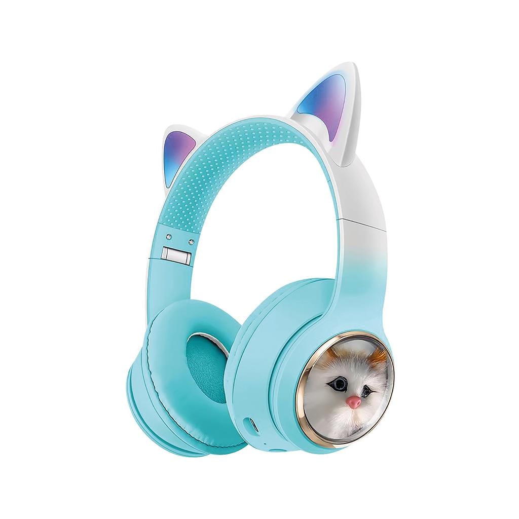 Sunix BLT-45 Kablosuz Işıklı Kedi Tasarımlı Bluetooth Kulaklık