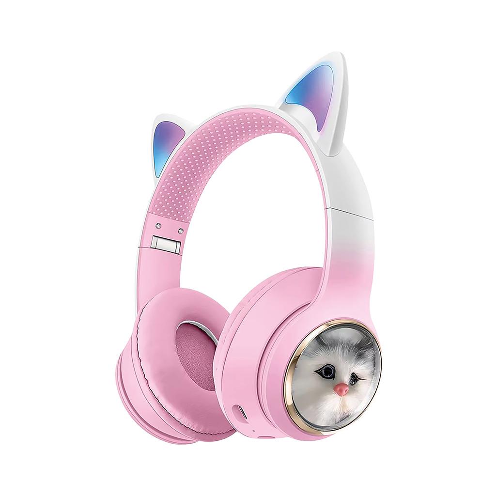 Sunix BLT-45 Kablosuz Işıklı Kedi Tasarımlı Bluetooth Kulaklık
