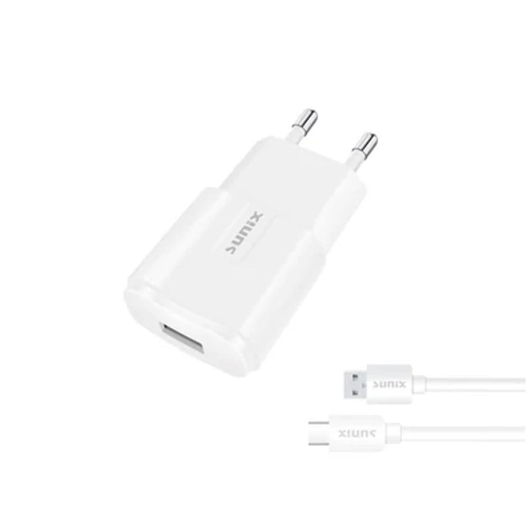 Sunix S-21 2.1A Type-C Usb-A Şarj Seti
