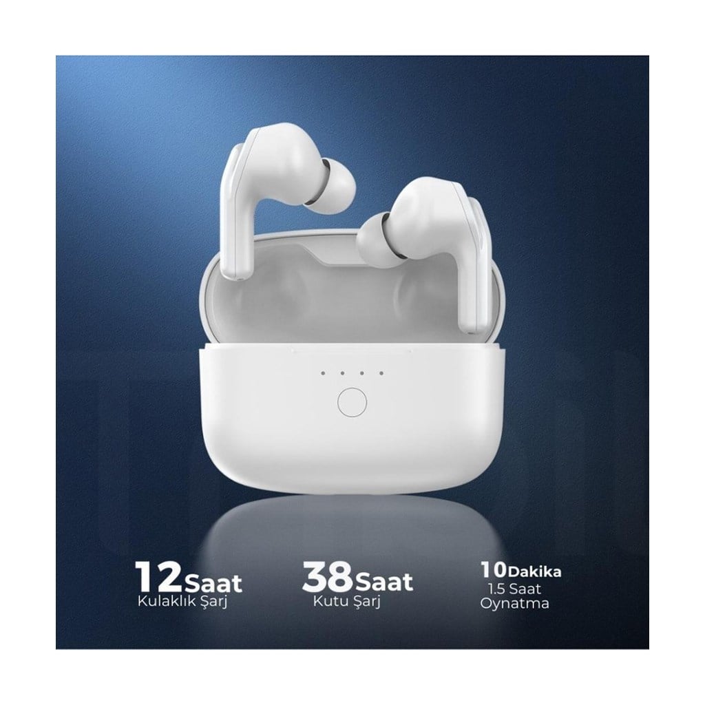 Tribit FlyBuds C1 Qualcomm QCC3040 ANC 60 Saat Oynatma Süresi Kablosuz 5.2 Bluetooth Kulak İçi Kulaklık