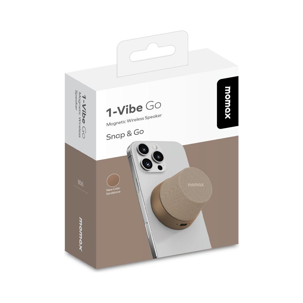 Momax Vibe Go Magsafe Wireless Bluetooth Kablosuz Hoparlör