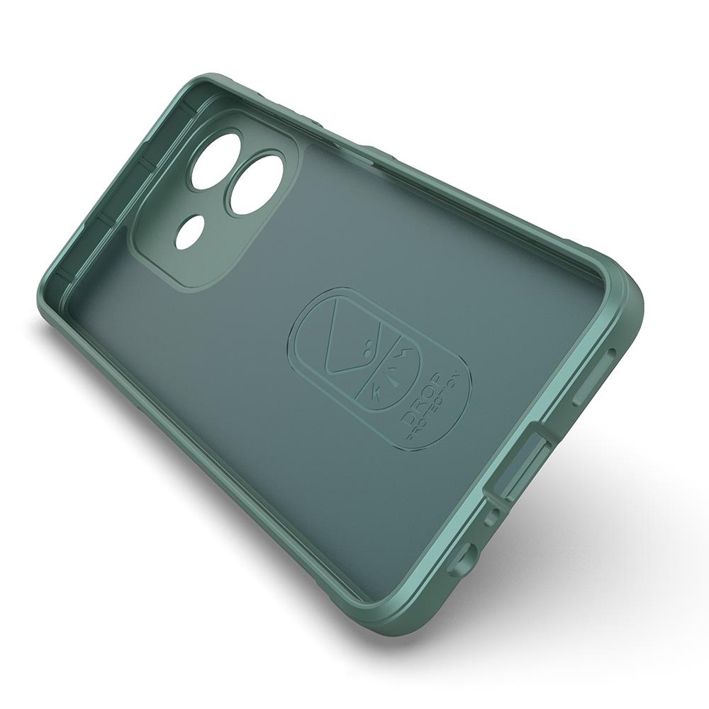 Oppo A3 Kılıf Esnek TPU Oyuklu Arka Yüzey Tasarımlı Zore Etnik Silikon Kapak