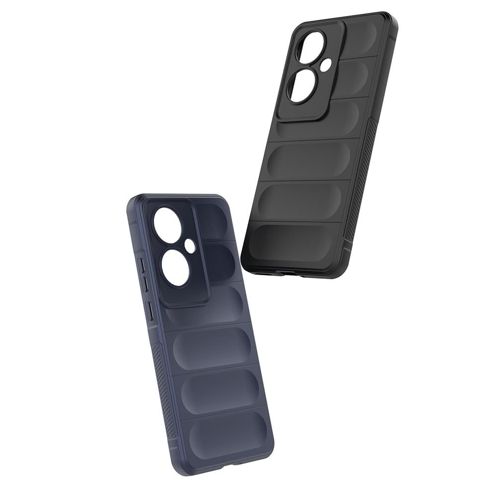 Oppo Reno 11F 5G Kılıf Esnek TPU Oyuklu Arka Yüzey Tasarımlı Zore Etnik Silikon Kapak