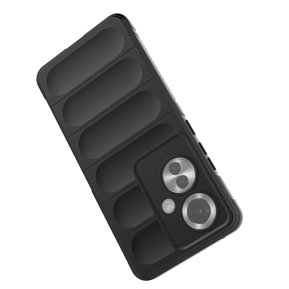 Oppo Reno 11F 5G Kılıf Esnek TPU Oyuklu Arka Yüzey Tasarımlı Zore Etnik Silikon Kapak