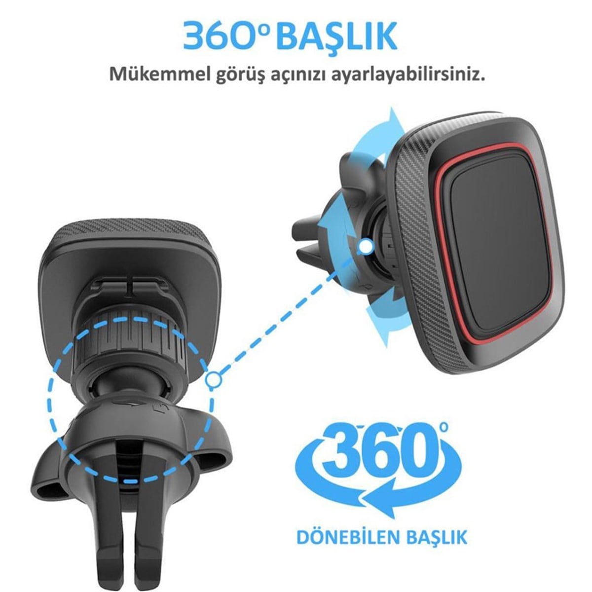 ARAÇ İÇİ TEKNOLOJİ Paleon Plo-Ct213 Mıknatıslı Araç Tutucu