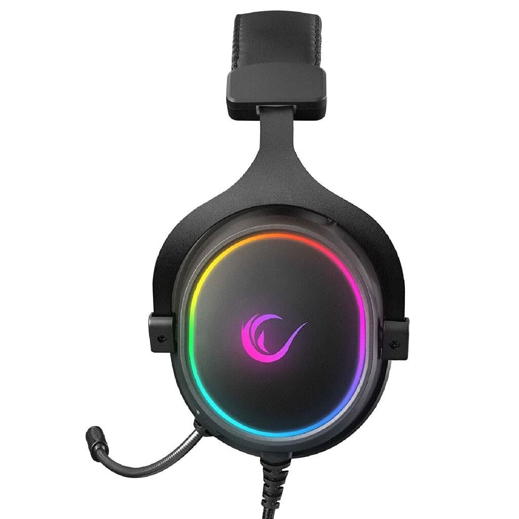 Rampage ONYX-S  USB 7.1 Version RGB Led + Ses Kontrollü Oyuncu Mikrofonlu Kulaklık