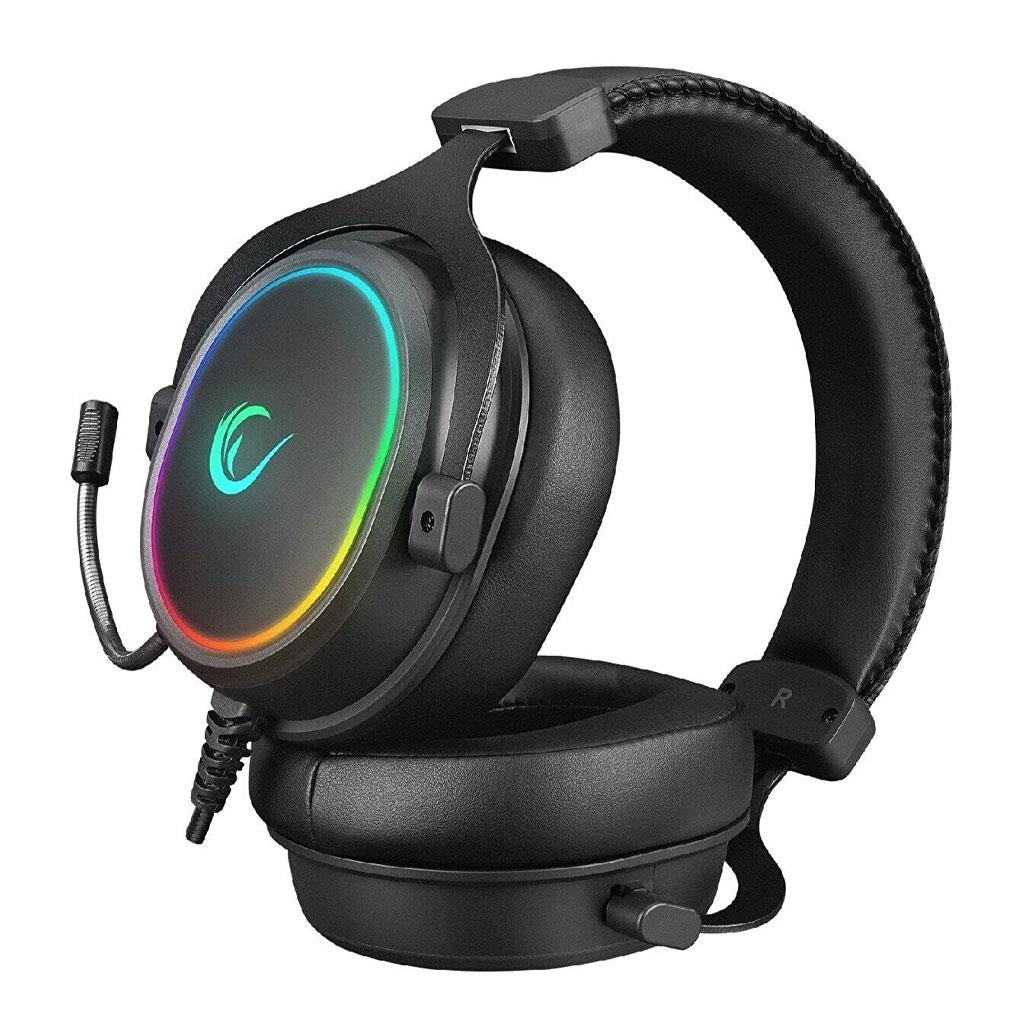 Rampage ONYX-S  USB 7.1 Version RGB Led + Ses Kontrollü Oyuncu Mikrofonlu Kulaklık