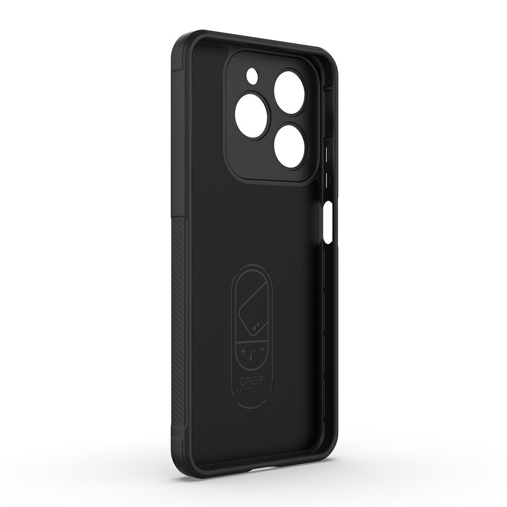 Realme C61 Kılıf Esnek TPU Oyuklu Arka Yüzey Tasarımlı Zore Etnik Silikon Kapak