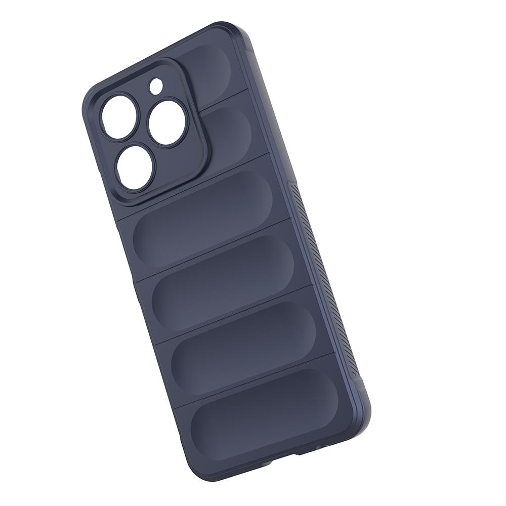 Realme C61 Kılıf Esnek TPU Oyuklu Arka Yüzey Tasarımlı Zore Etnik Silikon Kapak