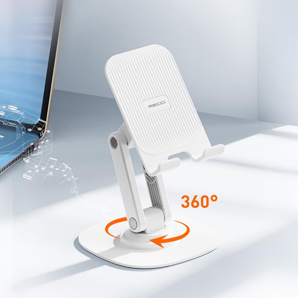 Recci RHO-M20 Ayarlanabilir Katlanabilir 360° Dönebilen Telefon ve Tablet Standı