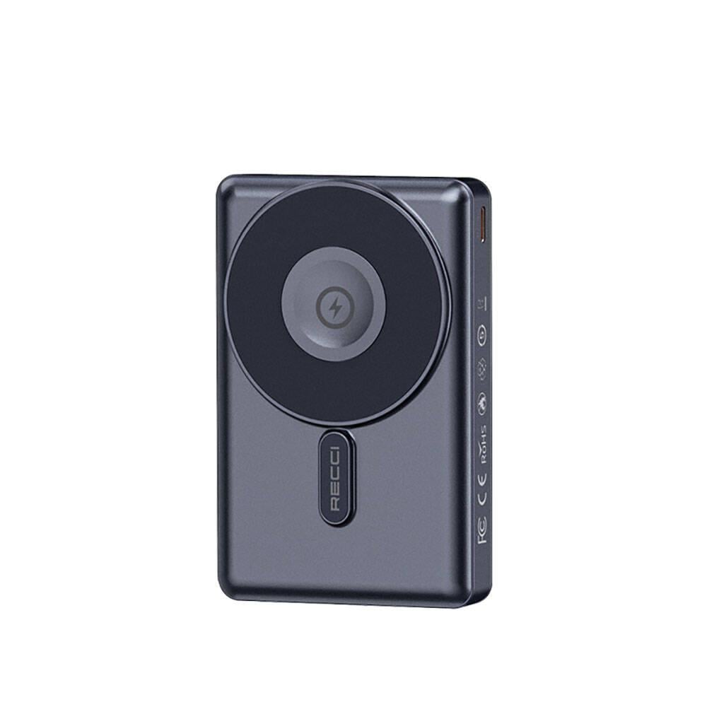 Recci RPB-W19 Standlı M-safe Şarj Özellikli Powerbank 10.000mAh